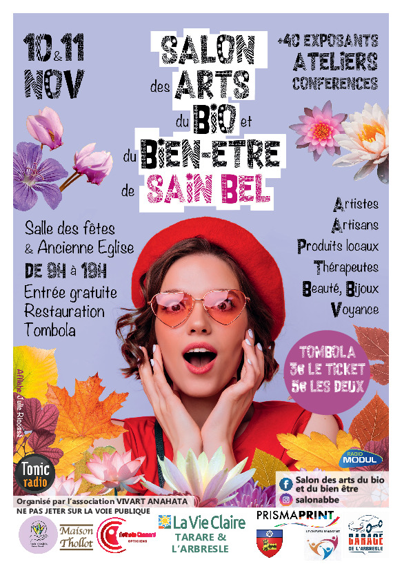 Salon des Arts, du Bio et du Bien-être 10 et 11 novembre