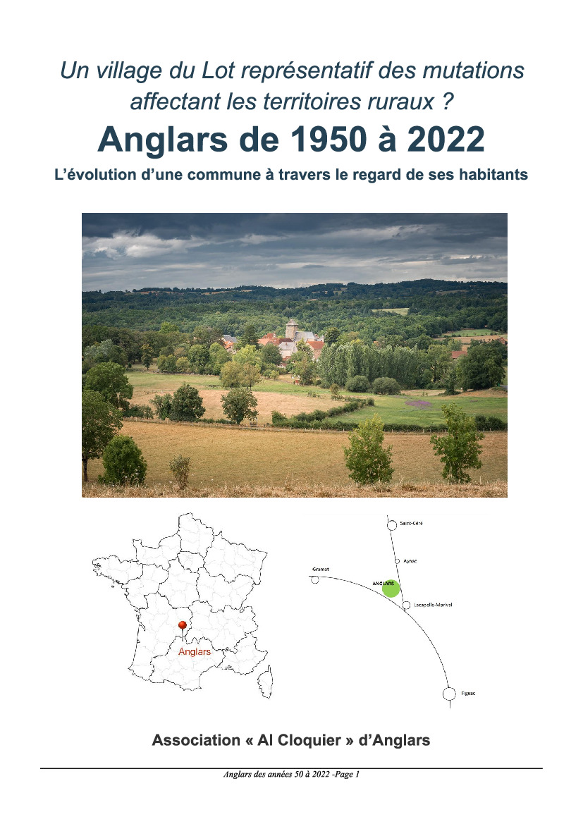 Histoire d'Anglars en un seul volume