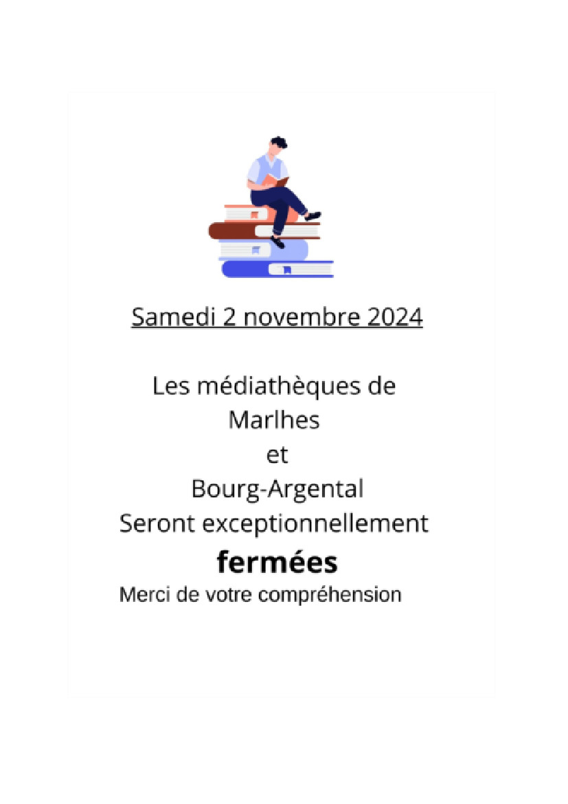 Fermeture bibliothèque 2/11