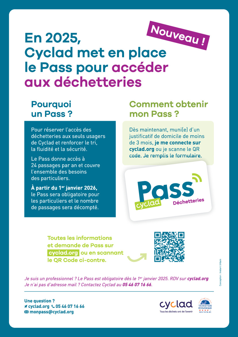 NOUVEAU PASS CYCLAD