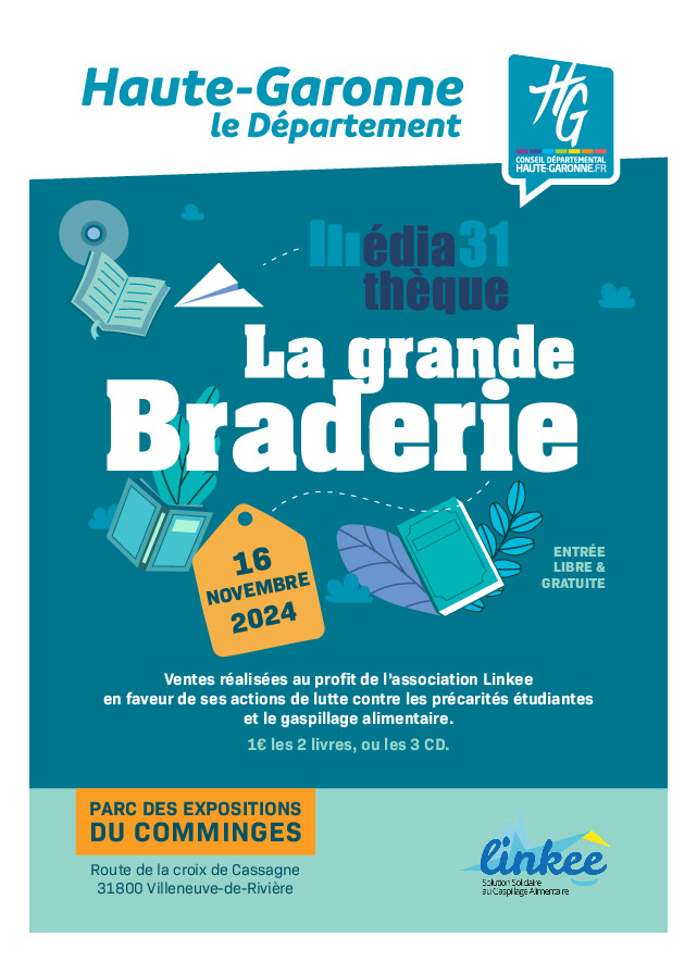 Grande braderie de la médiathèque