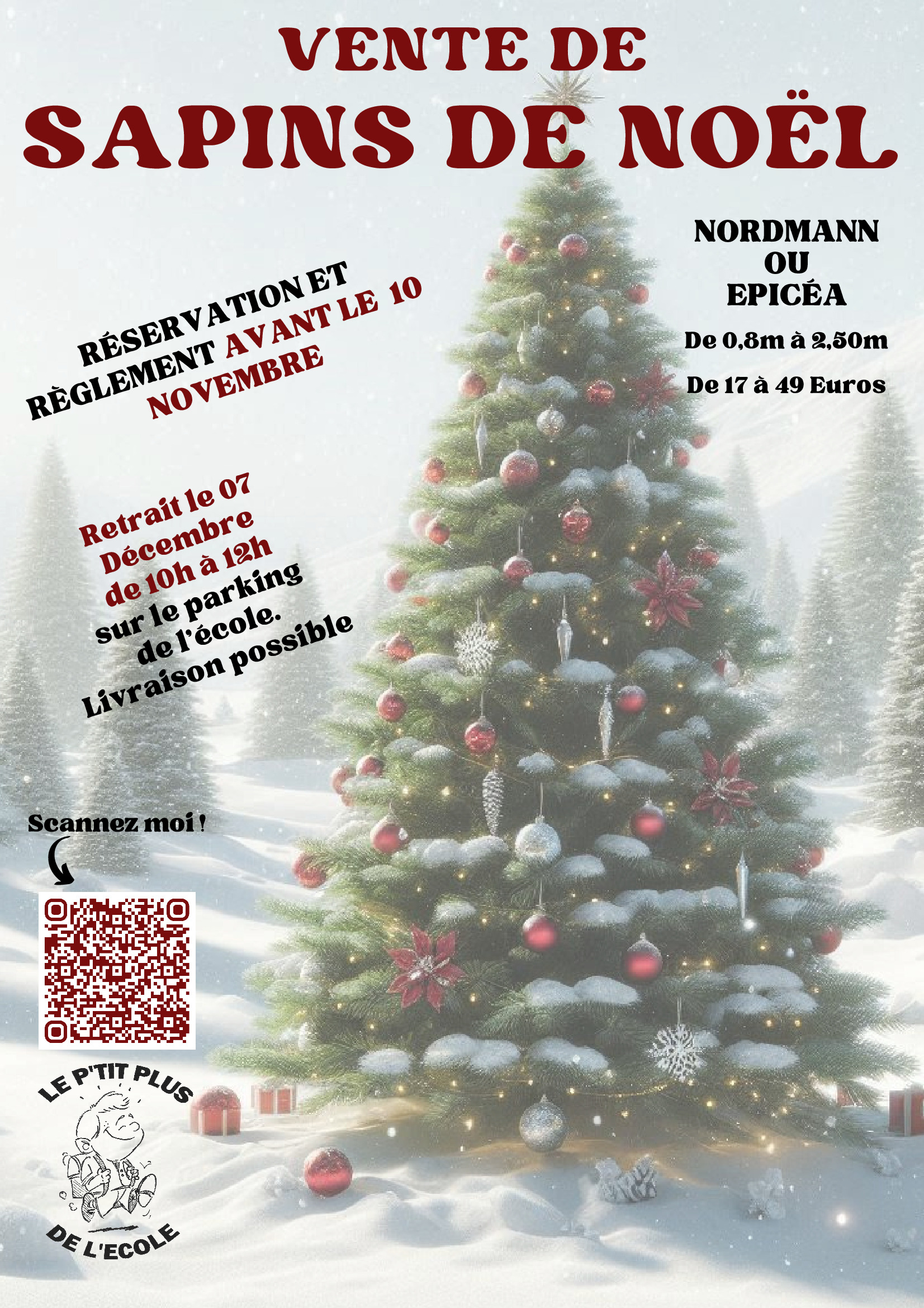 Ventes de Noël du P'tit Plus de Saint-Sorlin