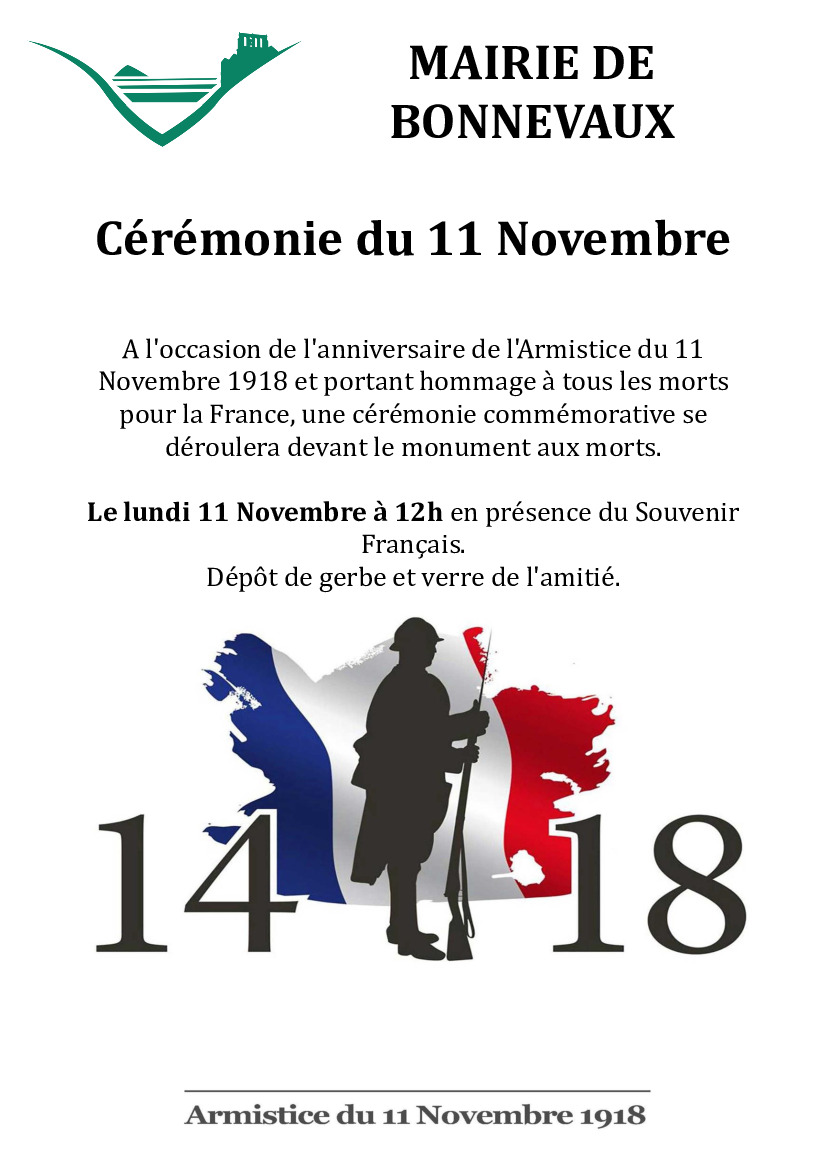 Cérémonie du 11 novembre