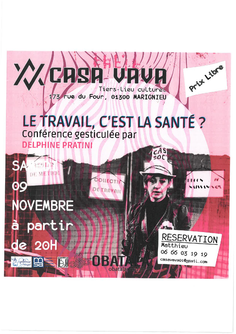 CASA VAVA ce SAMEDI 09 NOVEMBRE