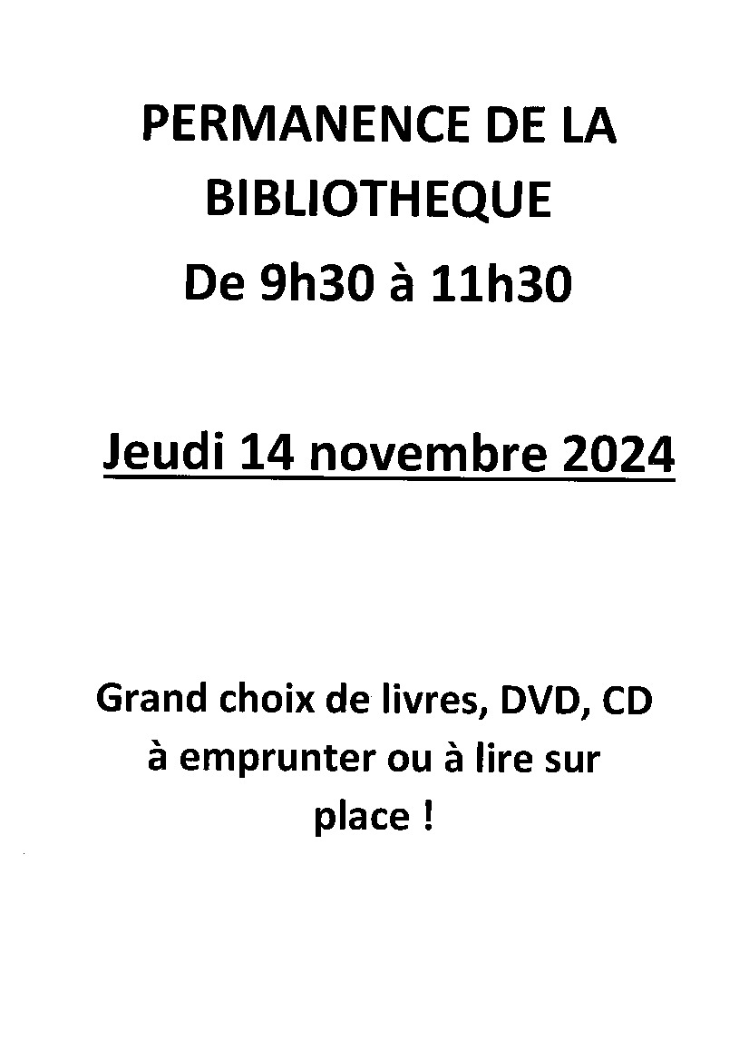 BIBLIOTHÈQUE