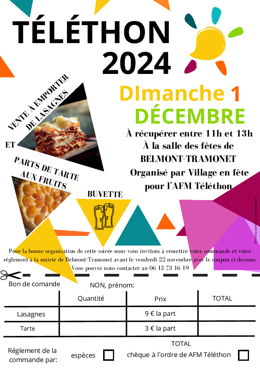 VILLAGE EN FÊTE DIMANCHE 1ER DECEMBRE 2024