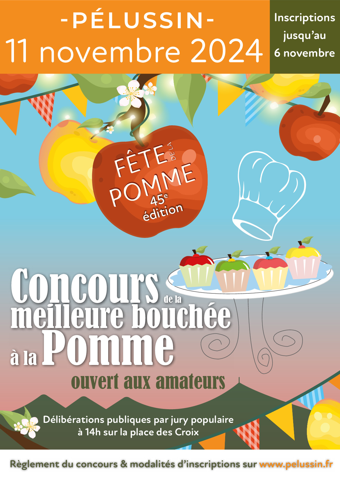 Concours meilleure bouchée à la 🍎 : inscrivez-vous !