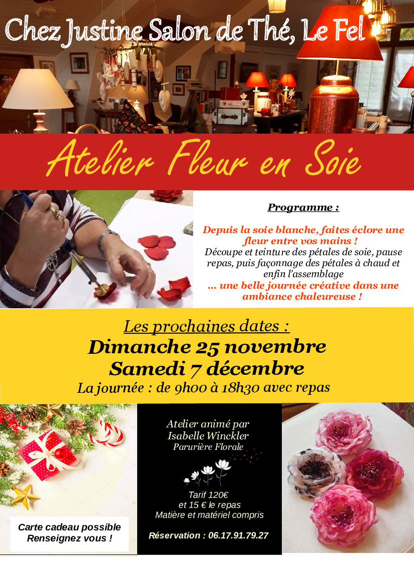 Atelier Fleur en Soie Le Fel