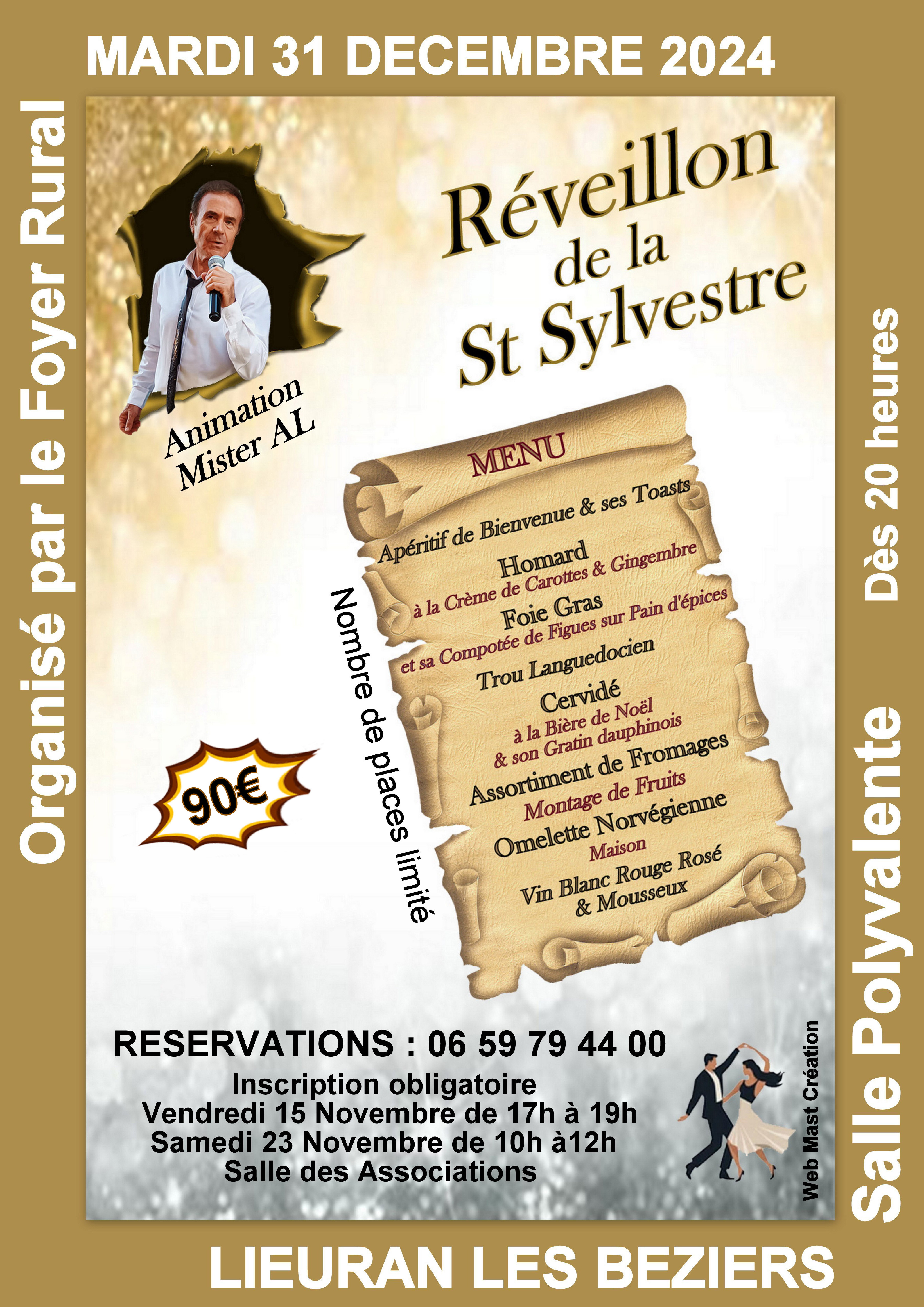 Réveillon de la St Sylvestre