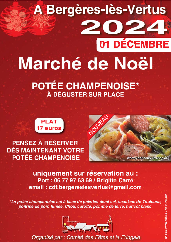 Potée champenoise - Marché de Noël 2024