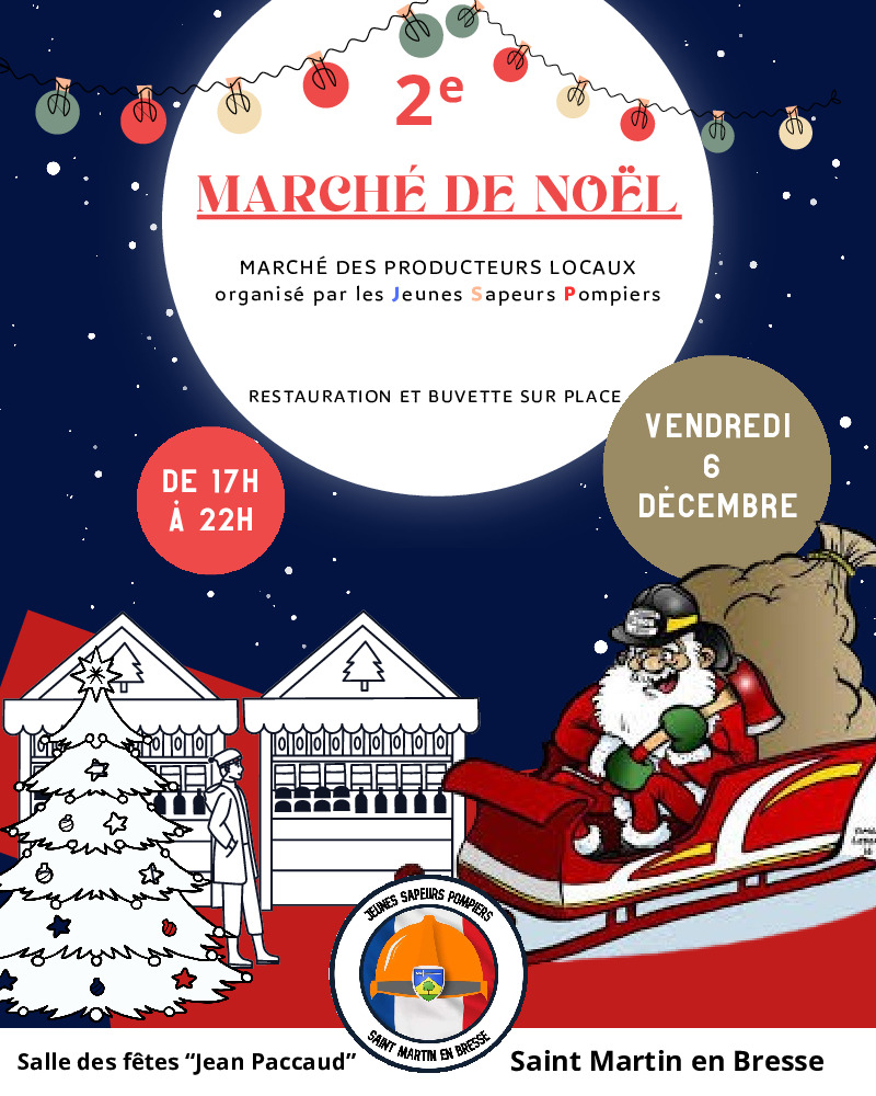 Marché de Noël - Saint Martin en Bresse