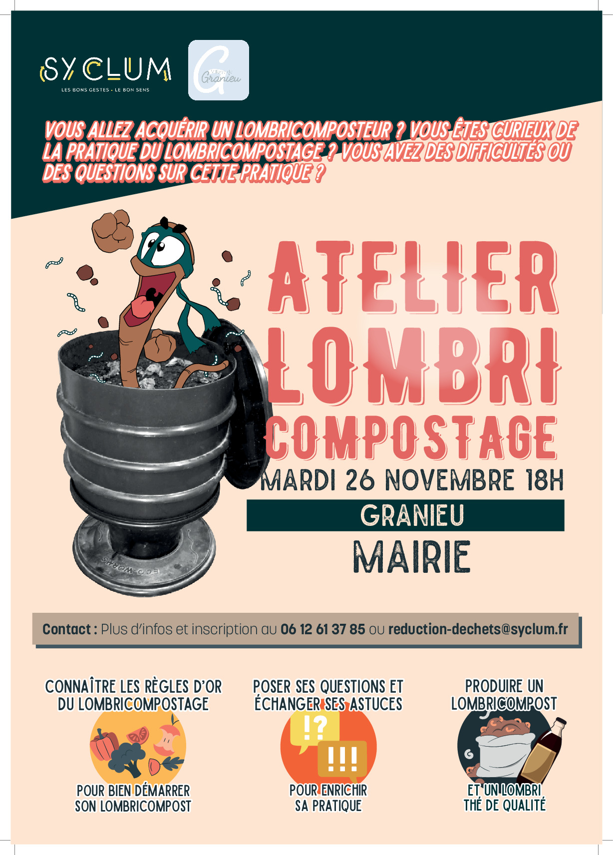 Atelier lombricompostage