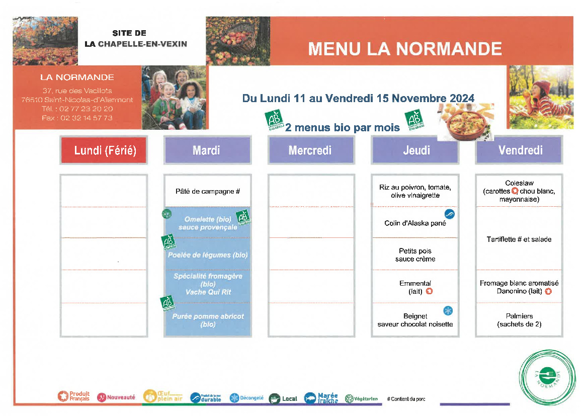 MENUS SIIS  BUHY-LA CHAPELLE-EN-VEXIN ET MONTREUIL-SUR-EPTE