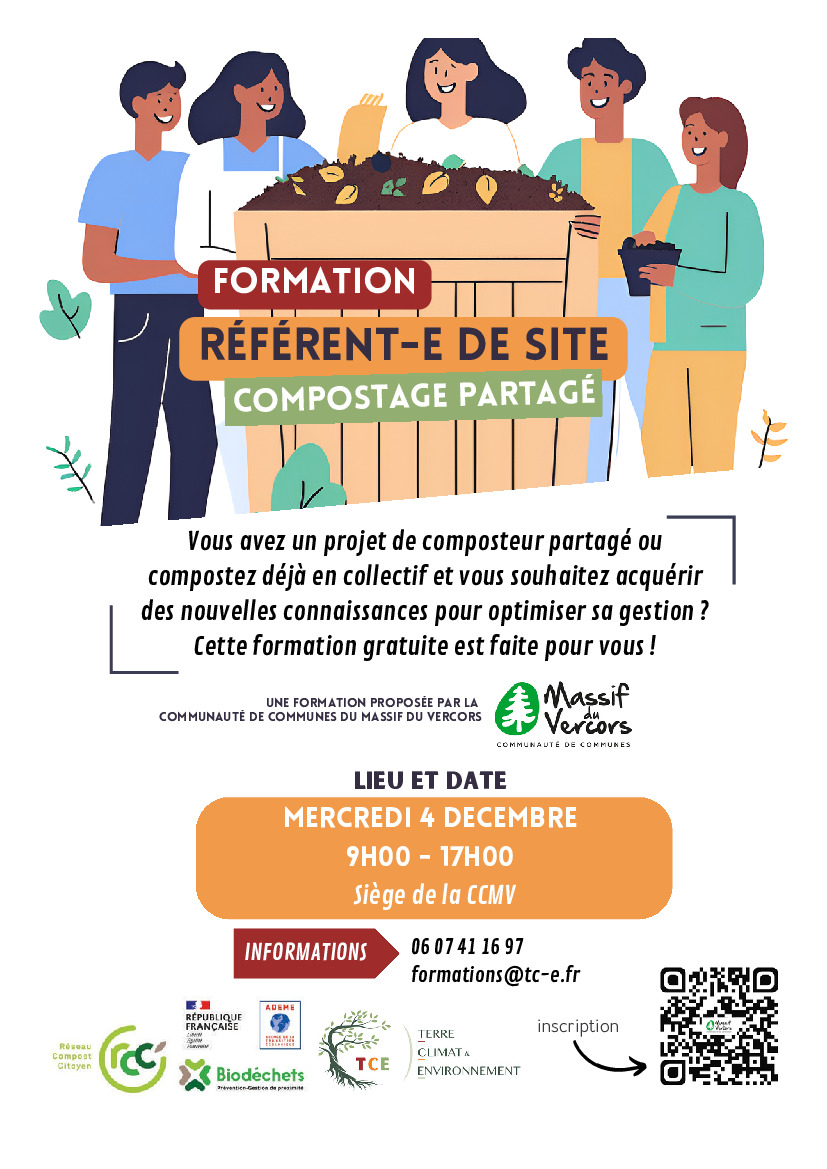 Devenir référent de site de compostage partagé