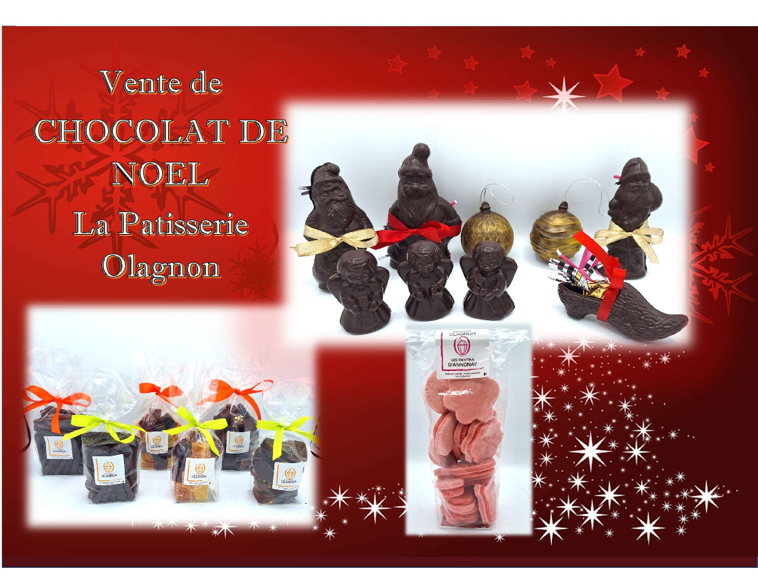 Vente de chocolats artisanaux et locaux