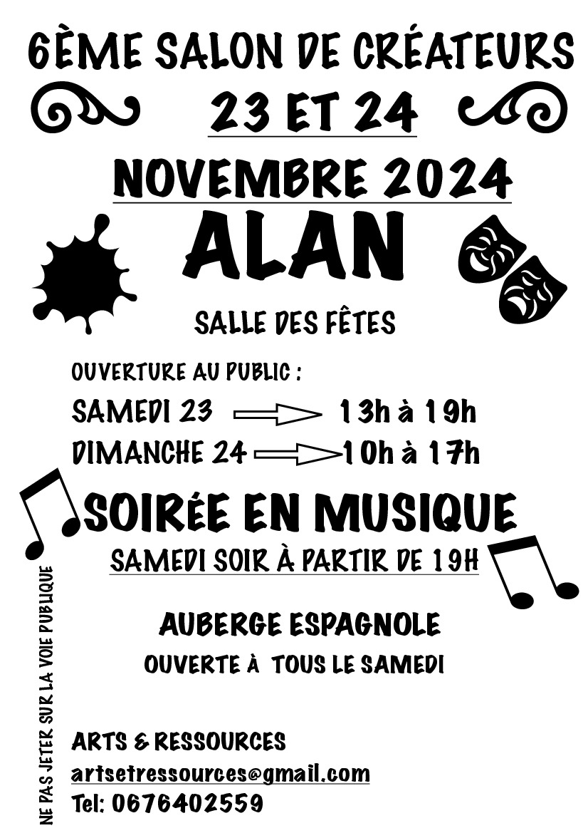 🤩 - Salon des créateurs - ALAN 🤩