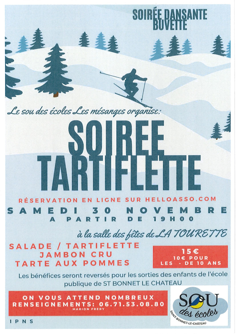 Soirée Tartiflette