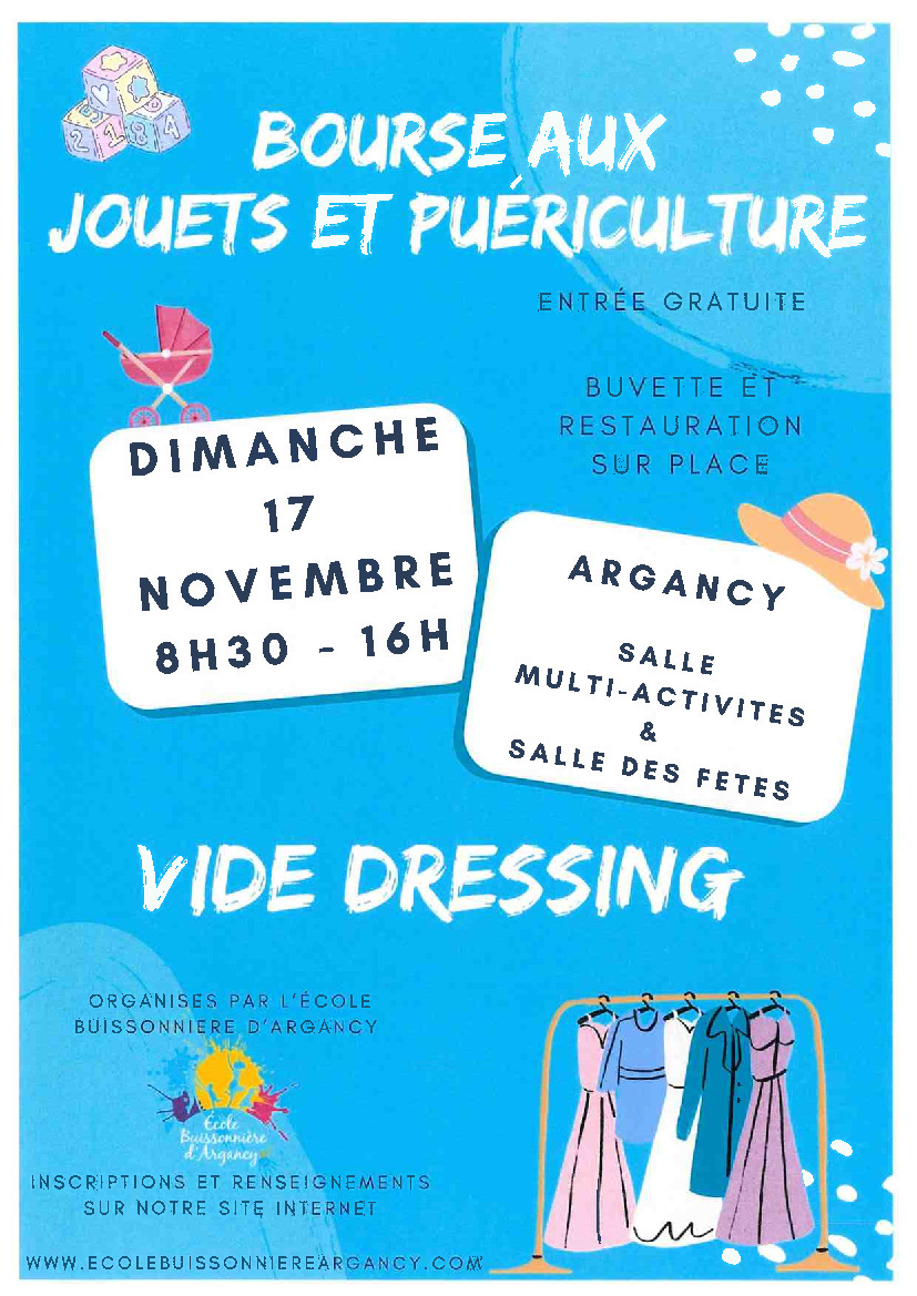 BOURSE AUX JOUETS ET PUERICULTURE