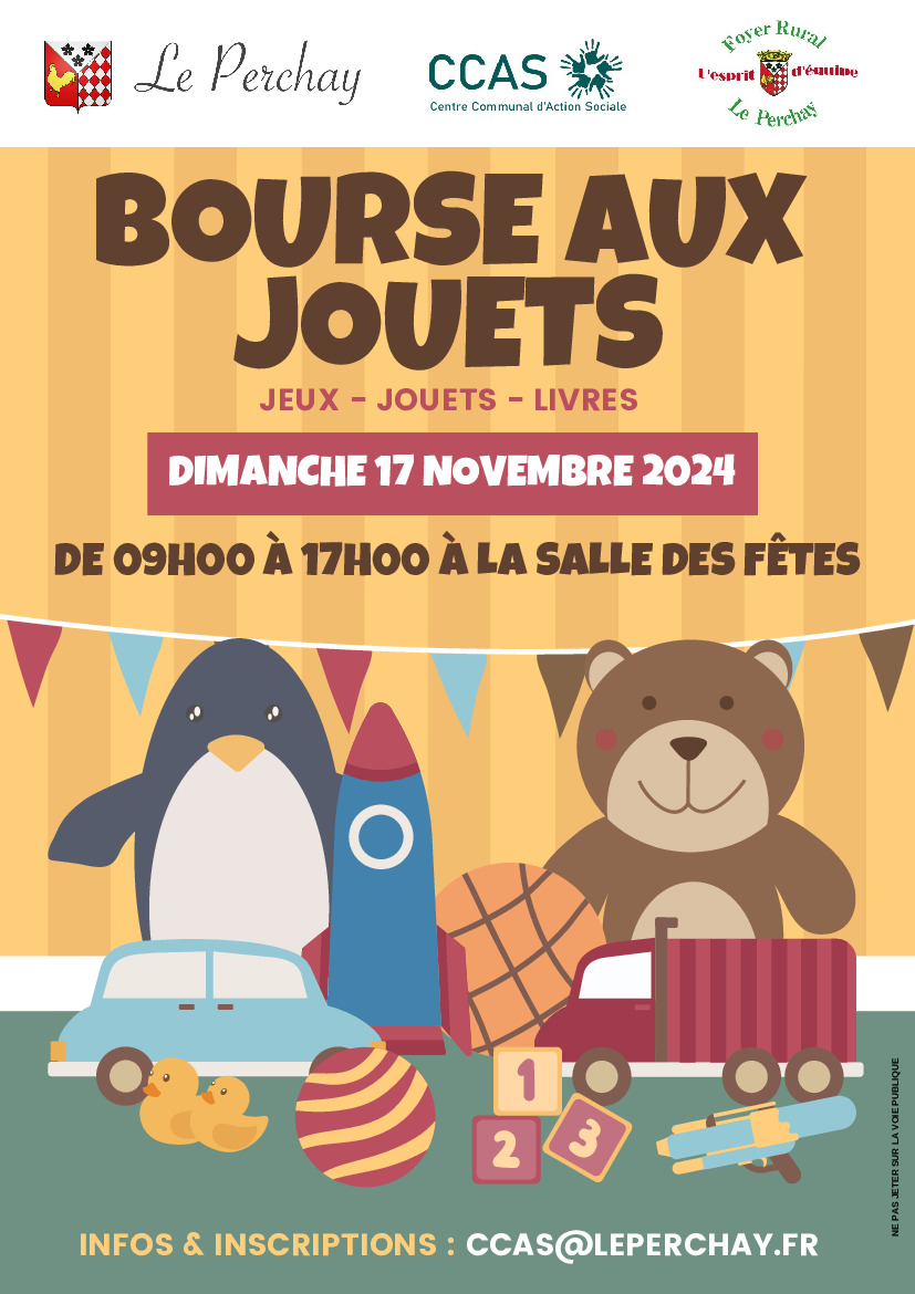 Bourse aux jouets : quelques places encore dispos