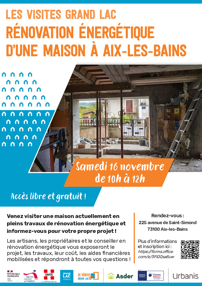 VISITE D'UNE MAISON EN RENOVATION ENERGETIQUE