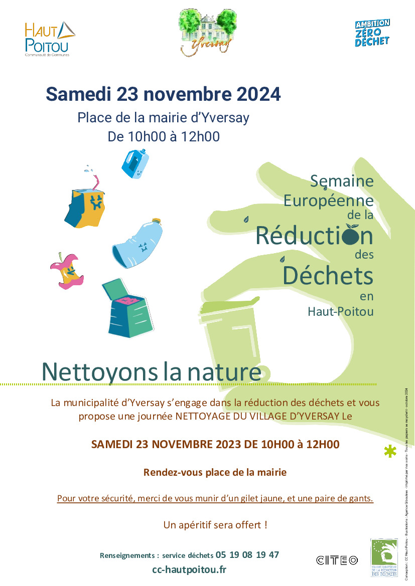 Semaine européenne de la réduction des déchets