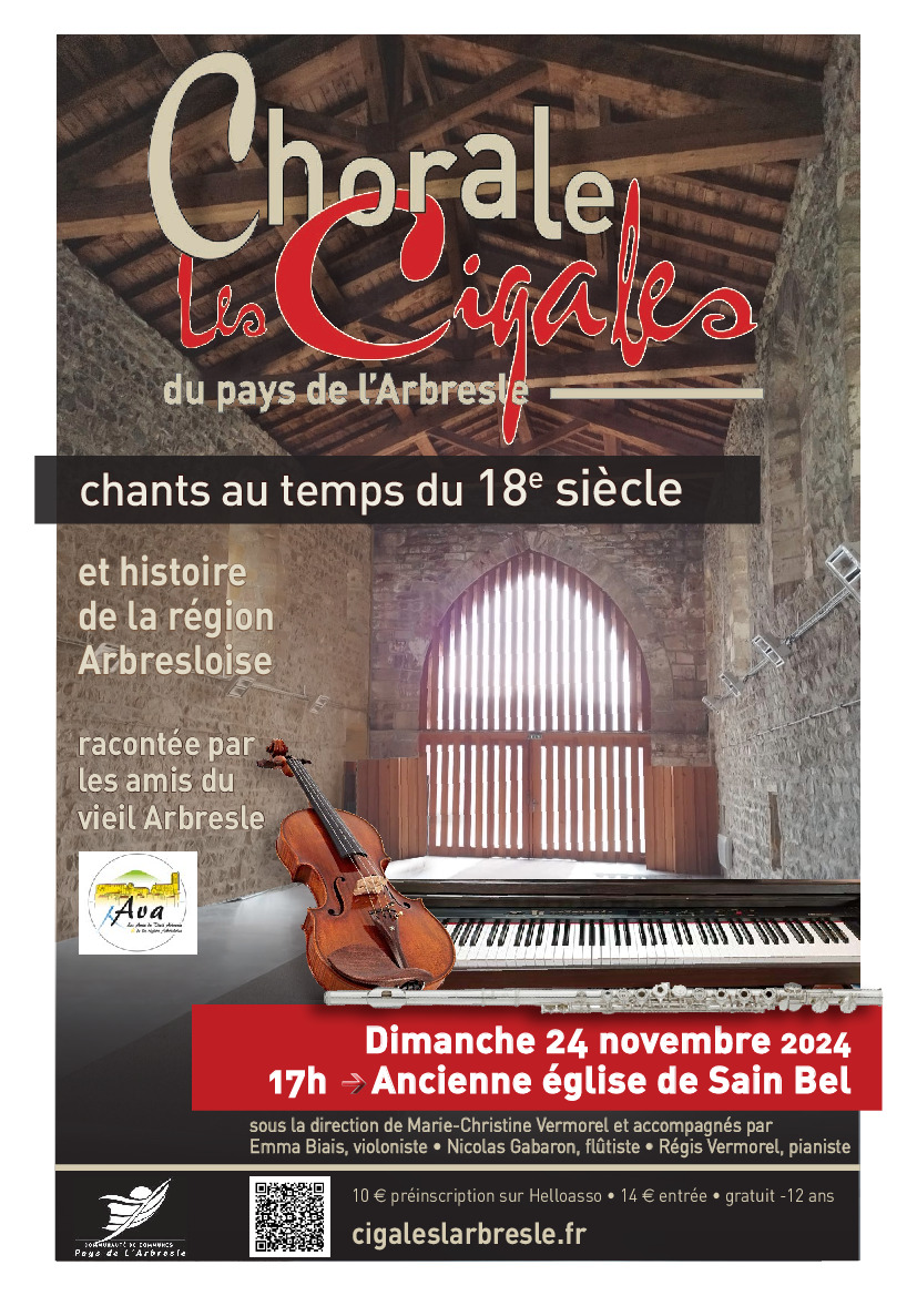 Chants au temps du 18e siècle Dimanche 24 novembre