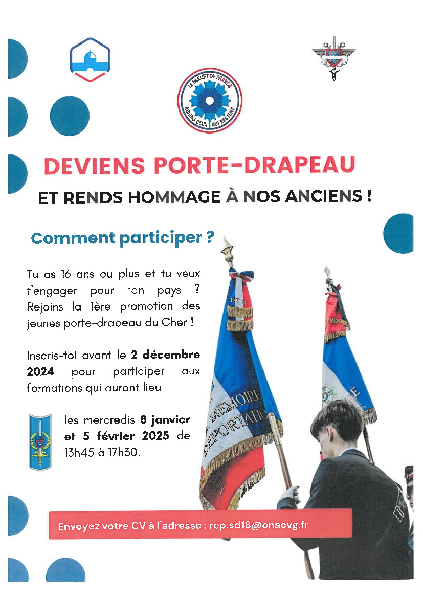 Deviens porte-drapeau