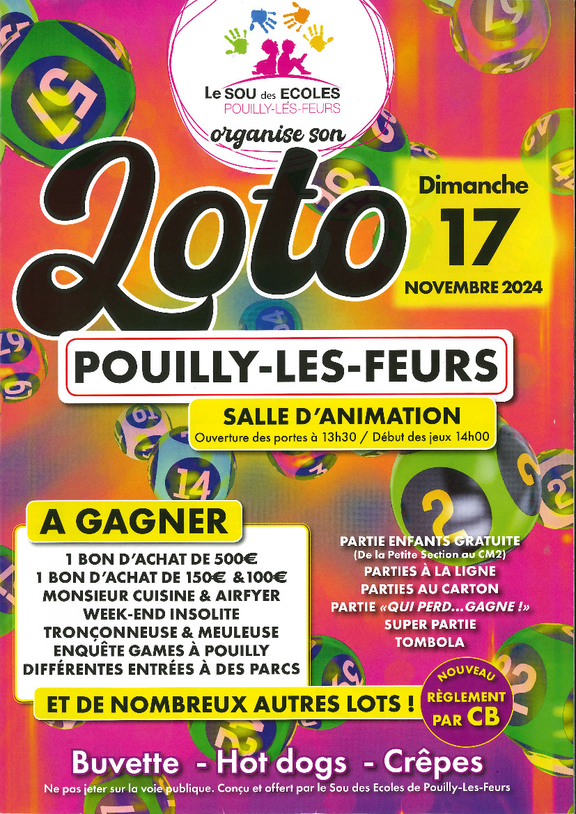 LOTO du Sou des Écoles 🎱