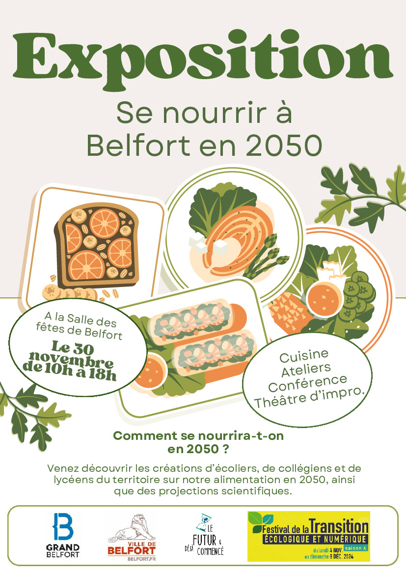 Exposition se nourrir à Belfort en 2050