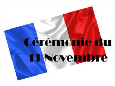 Ce dimanche cérémonie du 11 novembre