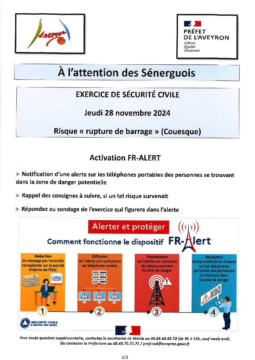 EXERCICE Alerte 