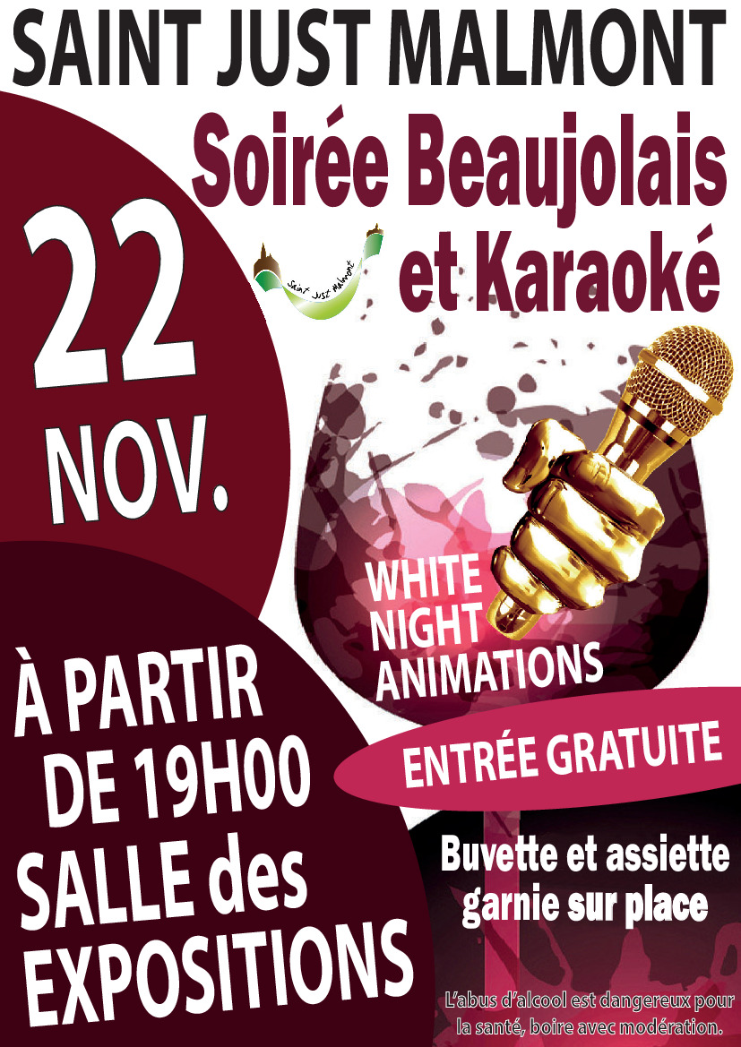 Soirée Beaujolais et Karaoké