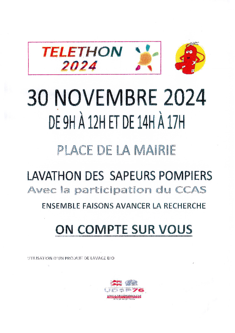 Lavathon des sapeurs Pompiers St Martin