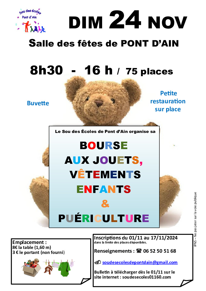 Bourse aux jouets