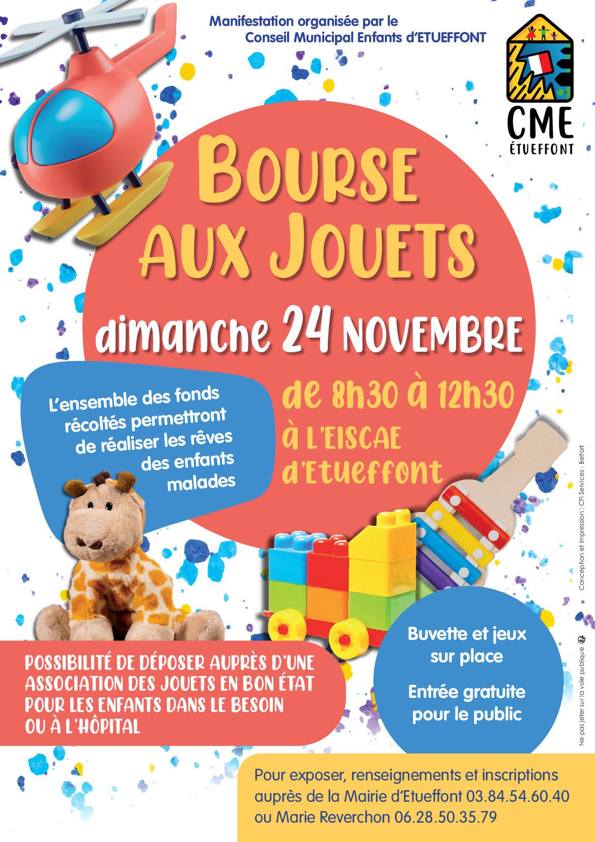 RAPPEL Bourse aux jouets - Dimanche 24 novembre