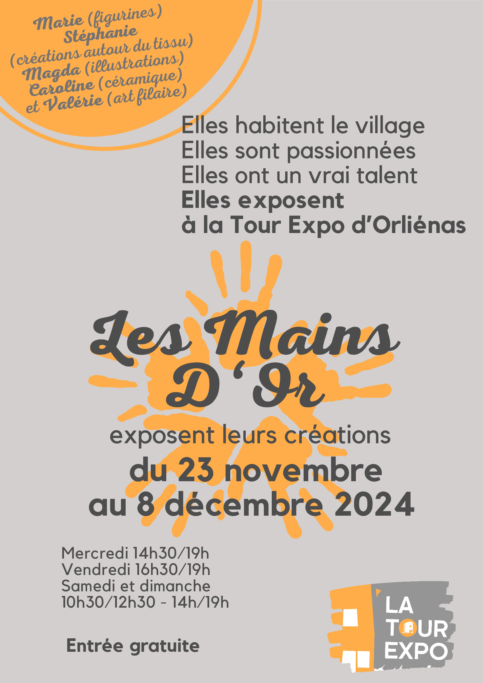 LES INFOS DU TERRITOIRE - EXPOSITION A LA TOUR D'ORLIENAS