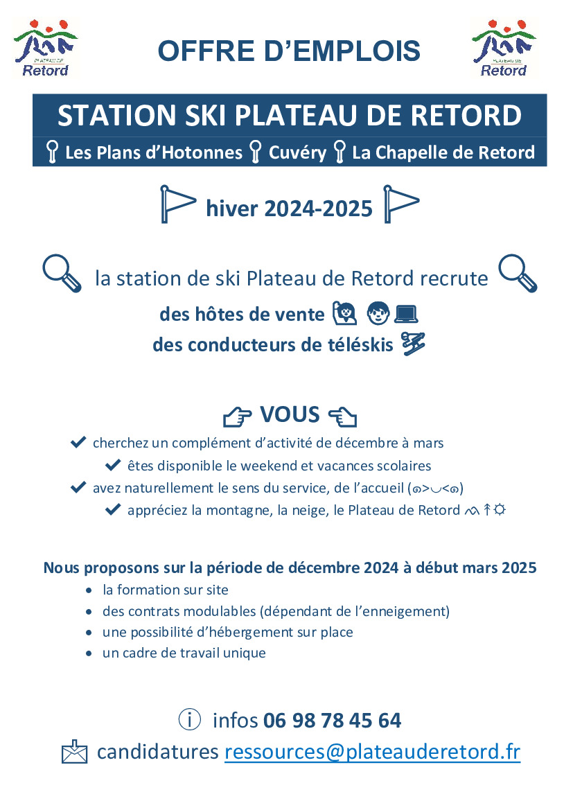 Offre d emploi