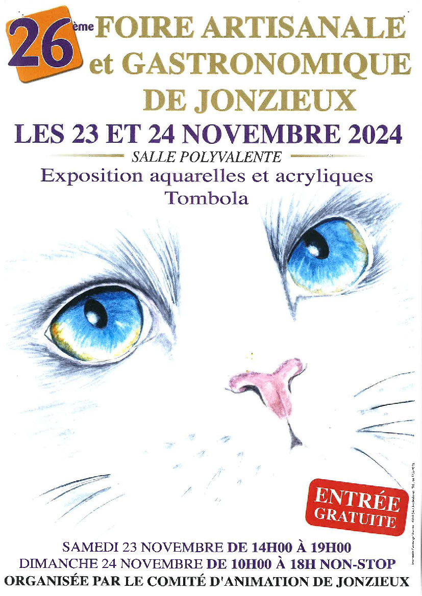 26ème Foire Artisanale et Gastronomique