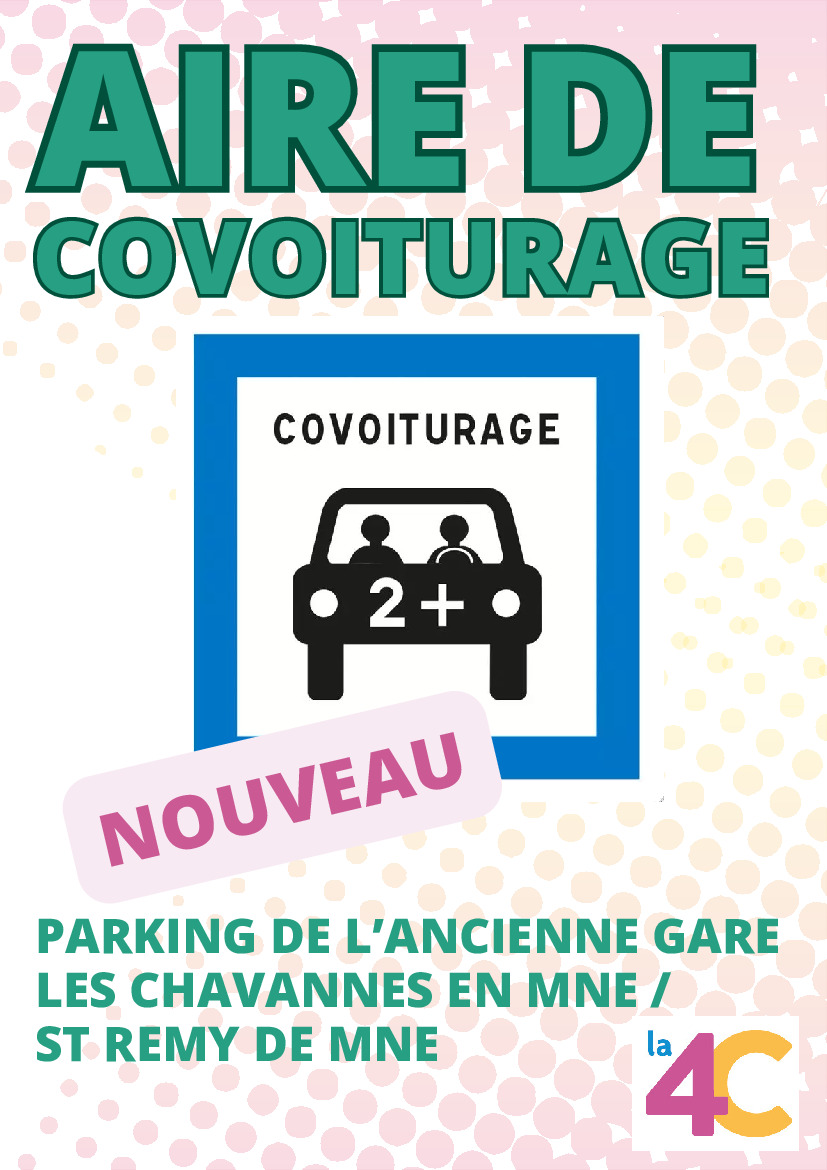 🚗 Nouvelle aire de covoiturage