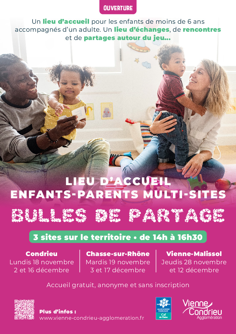 Ouverture du LAEP multi-sites Bulles de partage