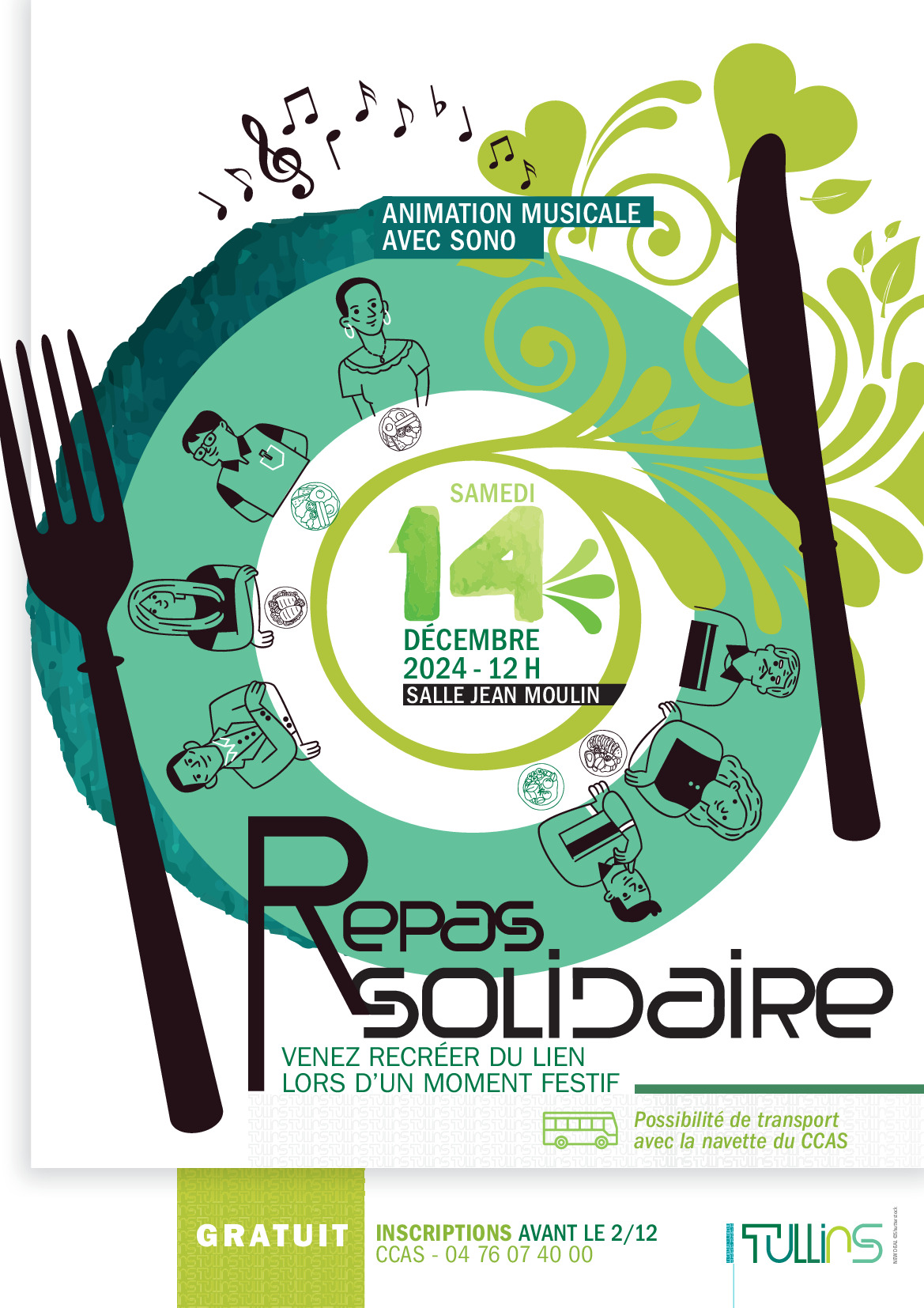 REPAS SOLIDAIRE FESTIF