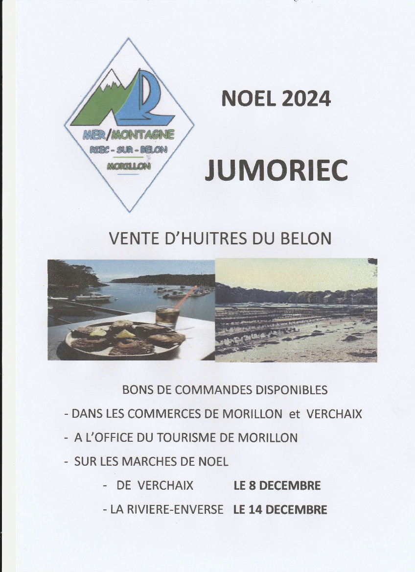 Vente d'huitres association Jumoriec