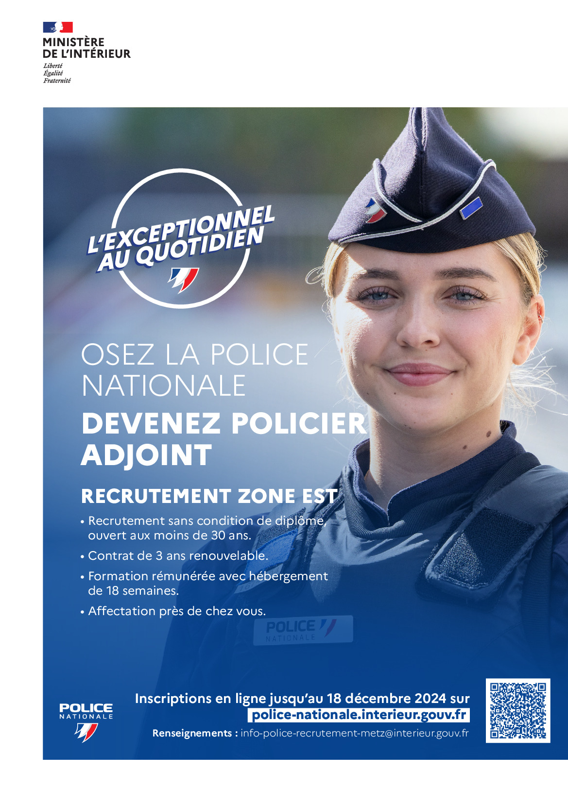 CONCOURS POLICE NATIONALE