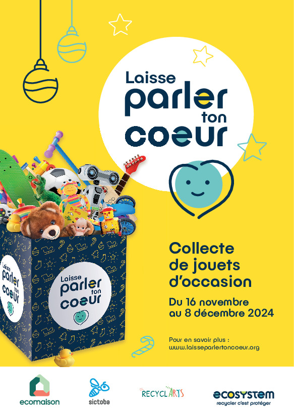 Laisse parler ton cœur / Collecte de jouets d'occasion