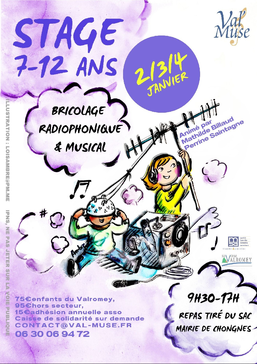 STAGE 7-12 ANS 2 AU 4 JANVIER