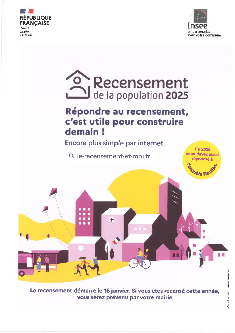 RECENSEMENT DE LA POPULATION