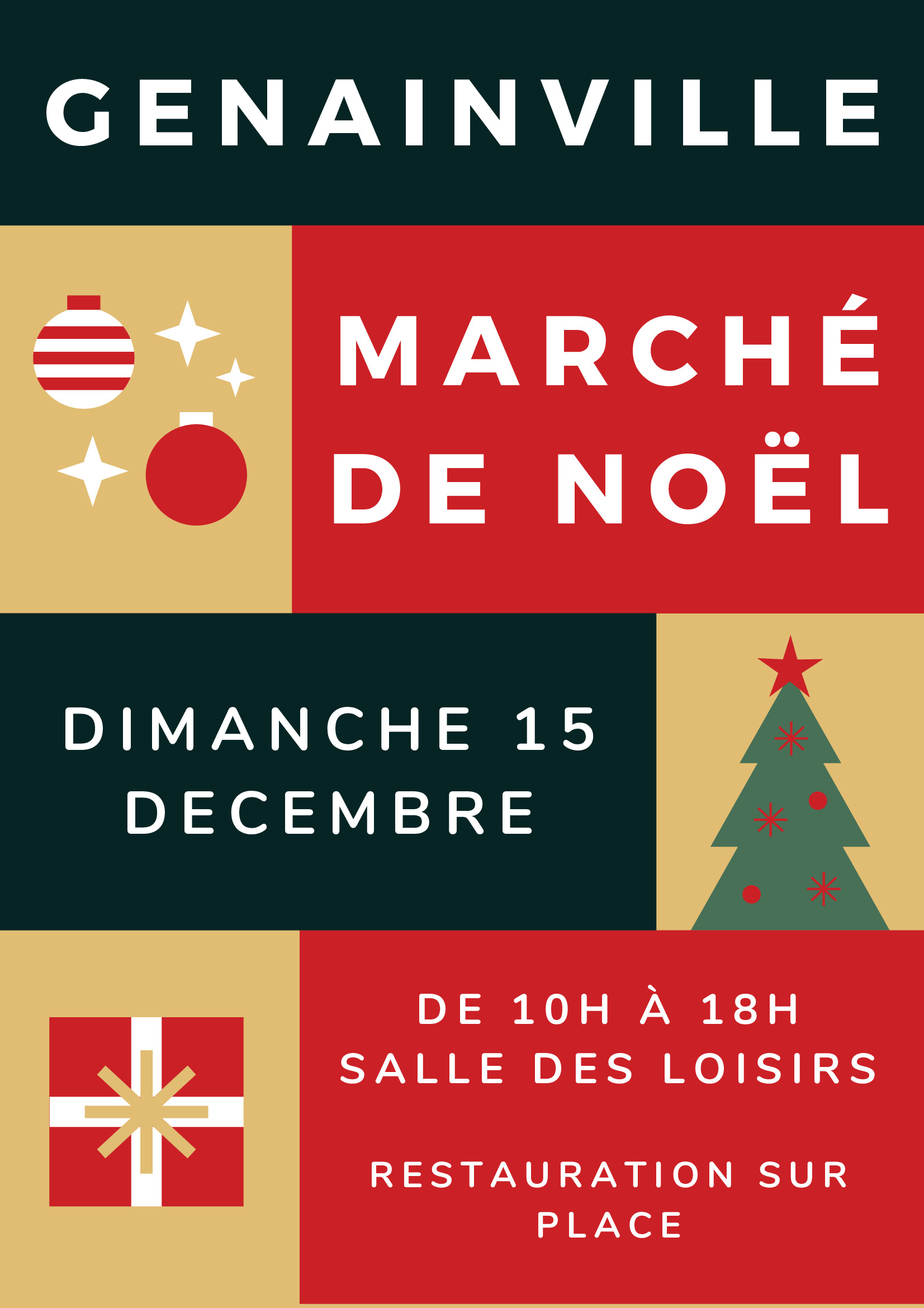 MARCHE DE NOEL A GENAINVILLE