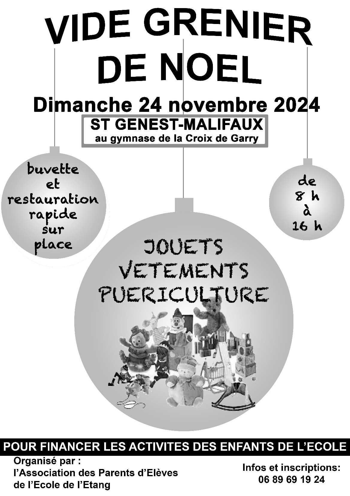 Vide grenier dimanche 24 novembre