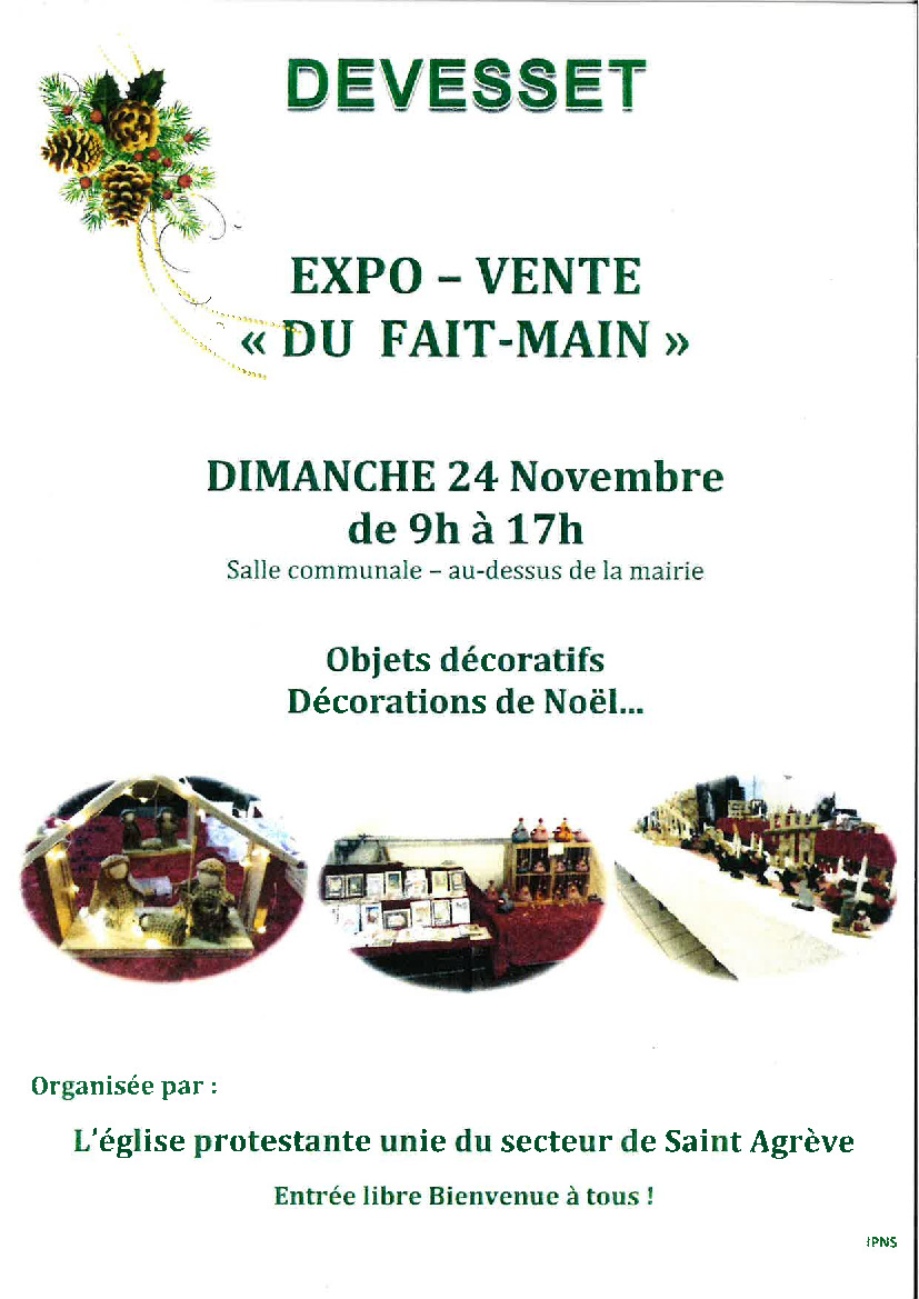 Expo-Vente du Fait Main