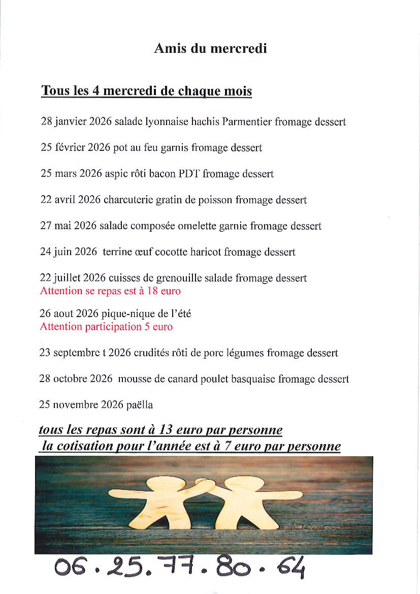 Les amis du mercredi